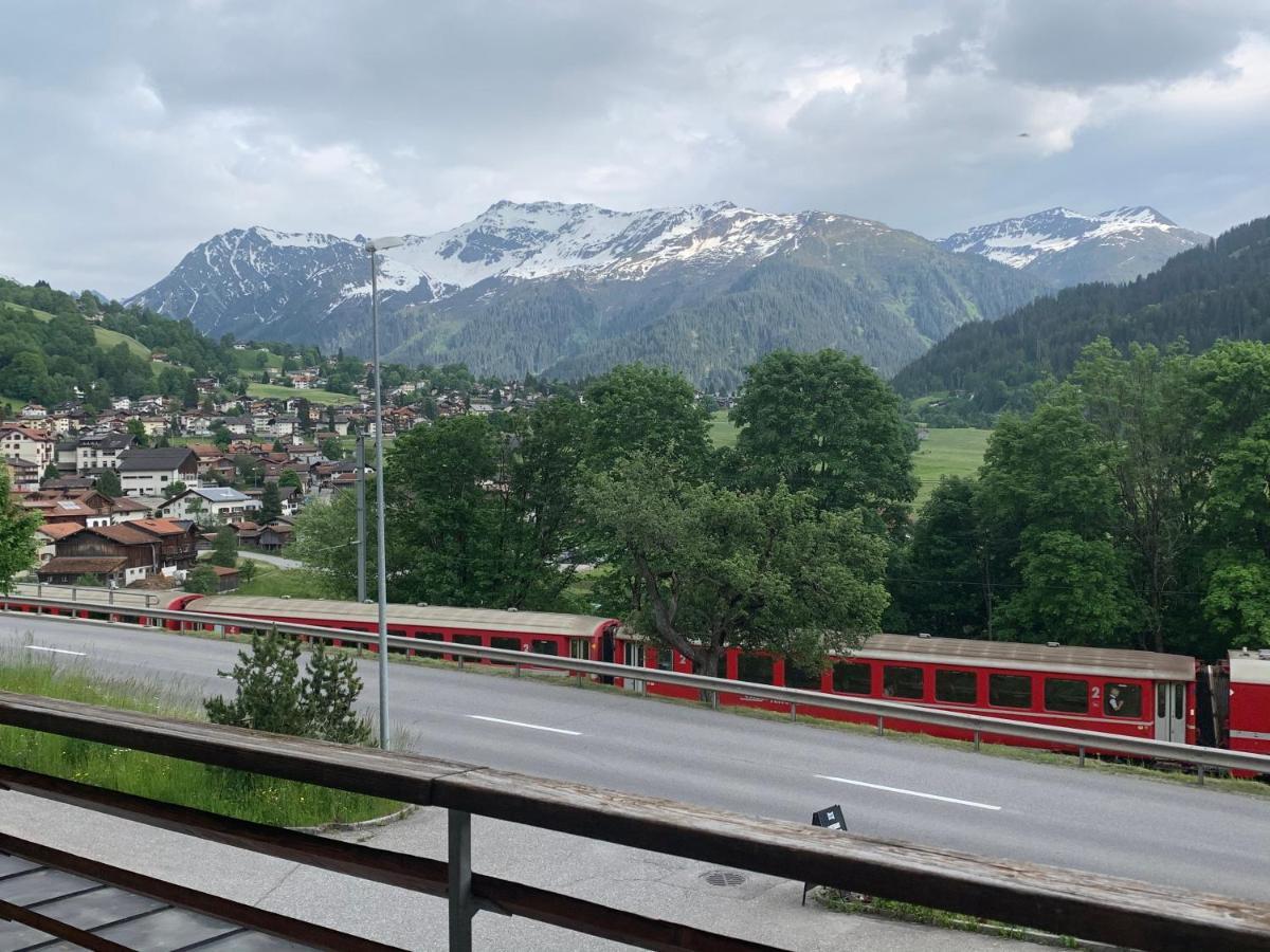 FeWo Gotschna Haus Bargis Klosters-Serneus Exterior foto