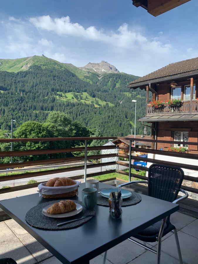 FeWo Gotschna Haus Bargis Klosters-Serneus Exterior foto